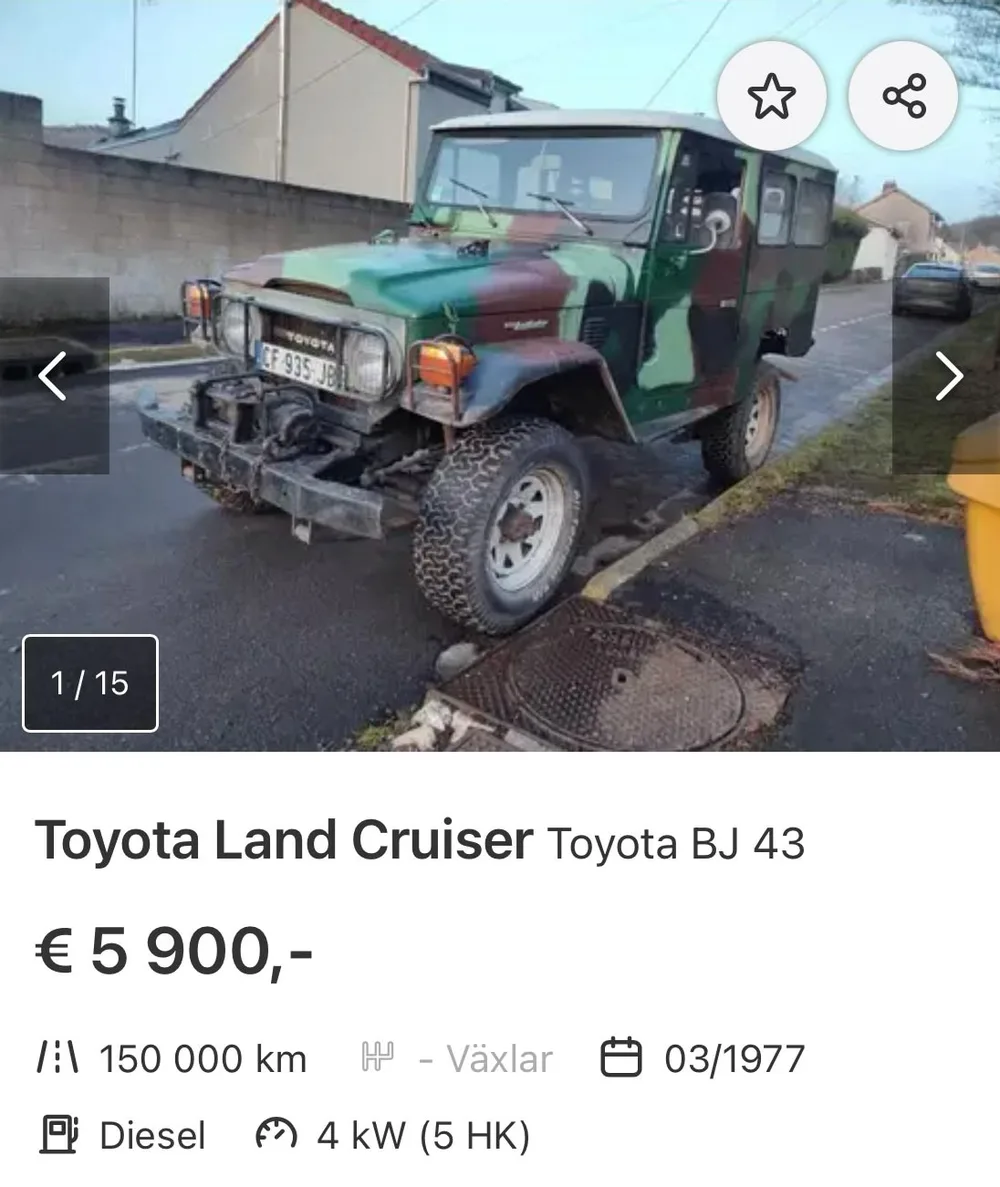 Bil som är billig att köpa och dyr att äga, precis som många industriportar
