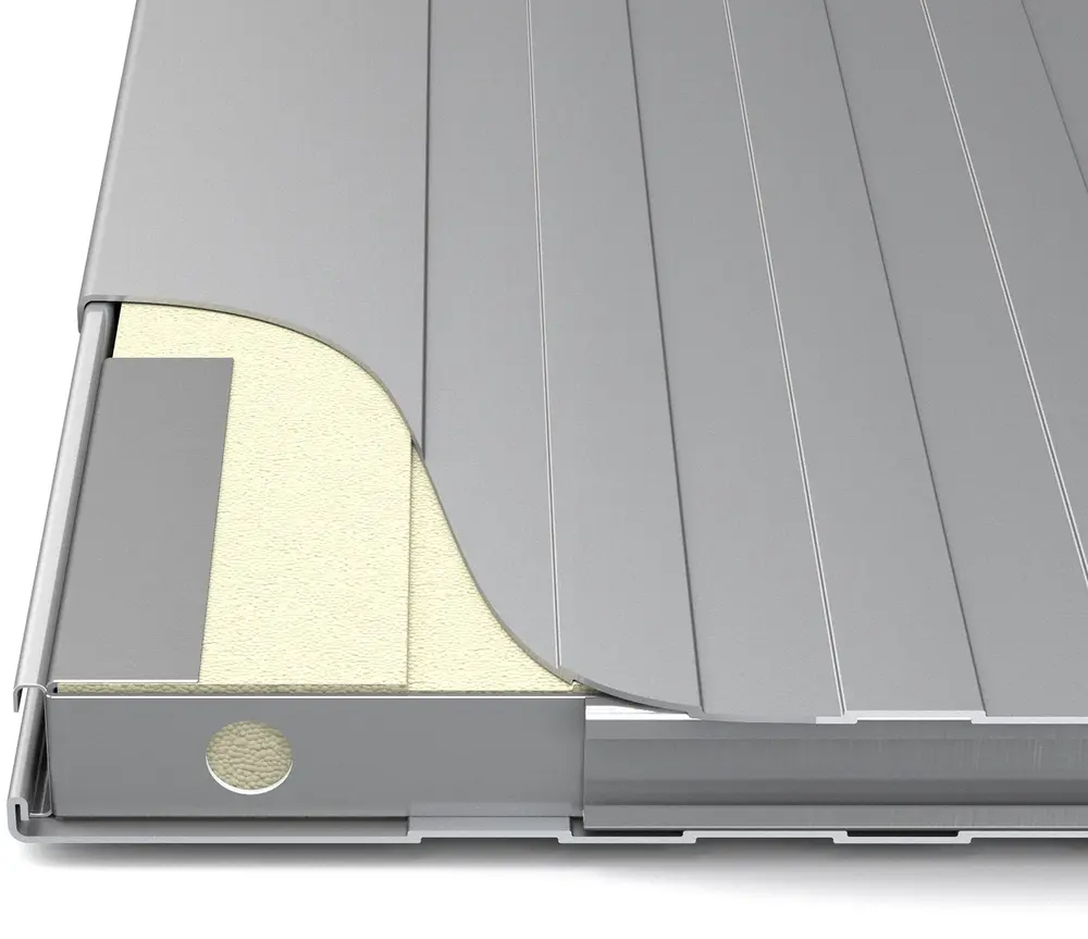 Cross-section of a Door panel