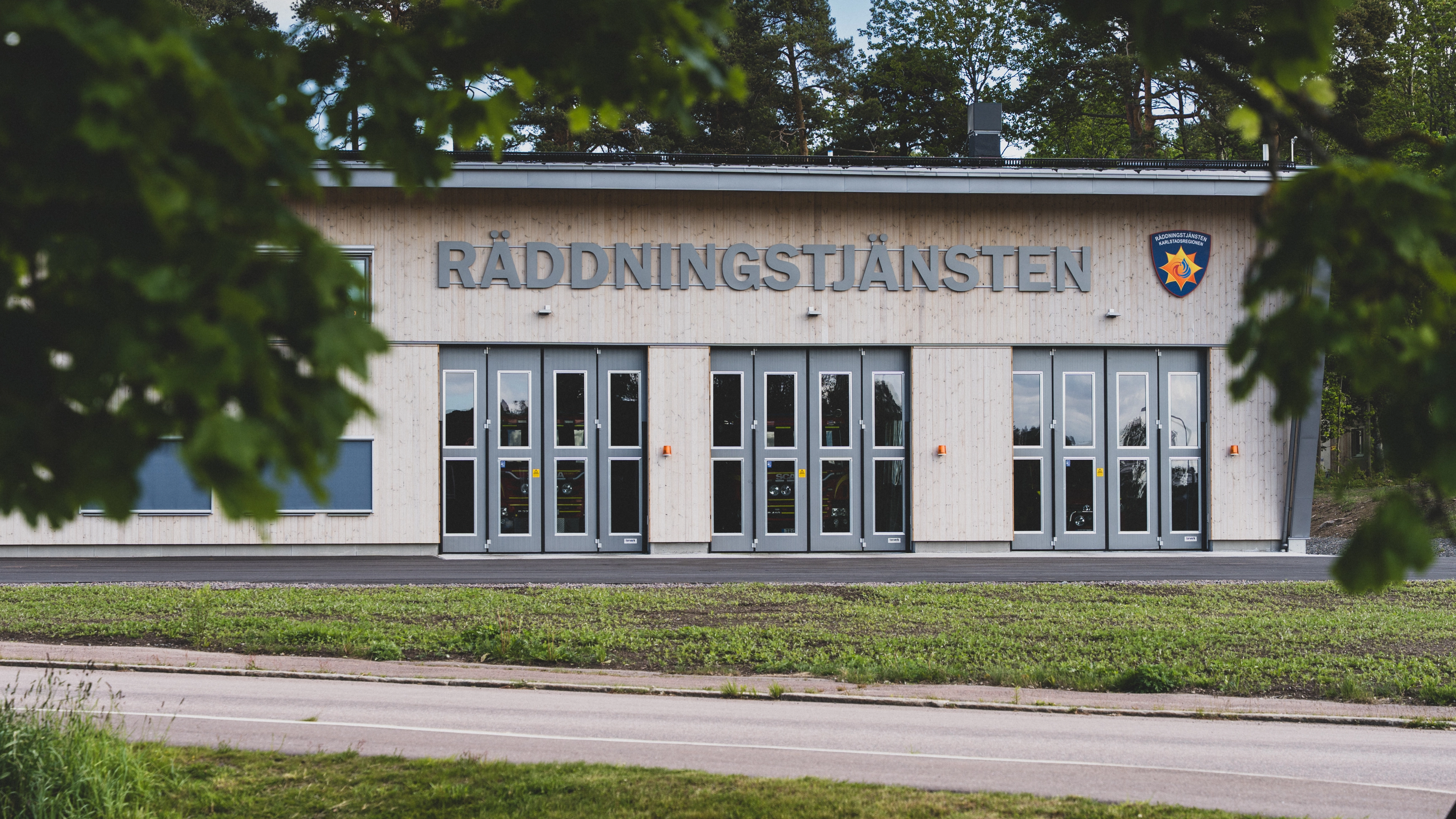 Vikportar i Grums Räddningsstation
