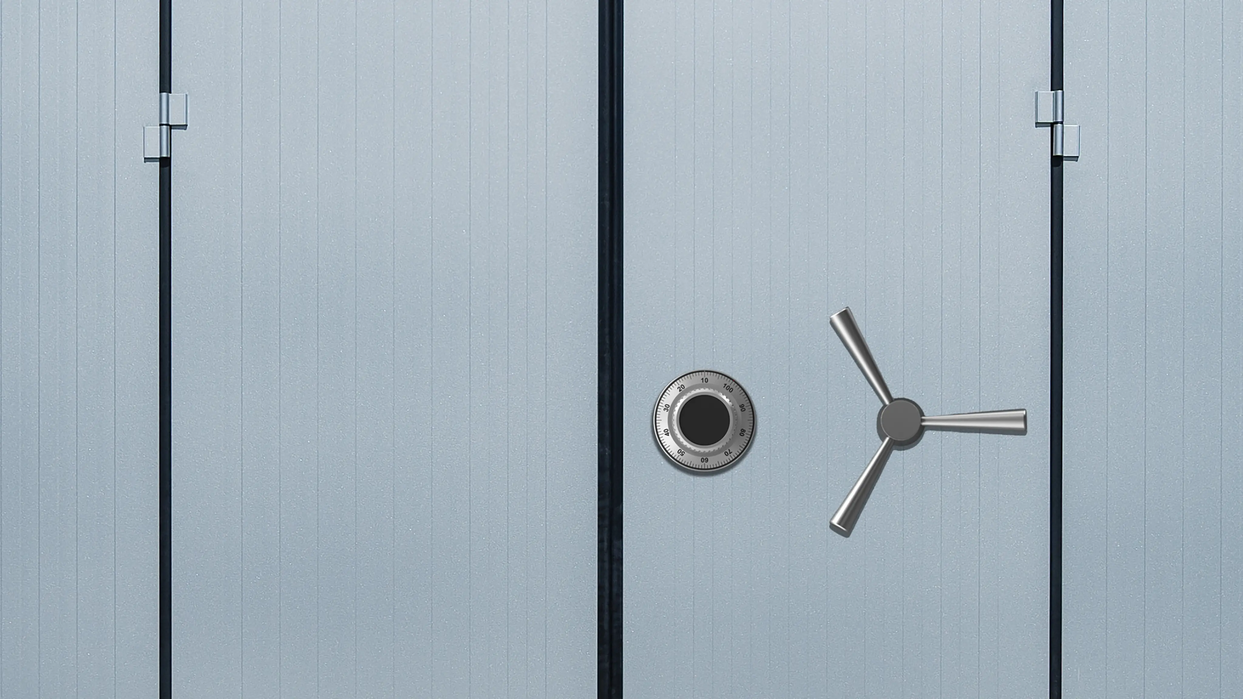 Security-Rated folding door: SK2 & SK3