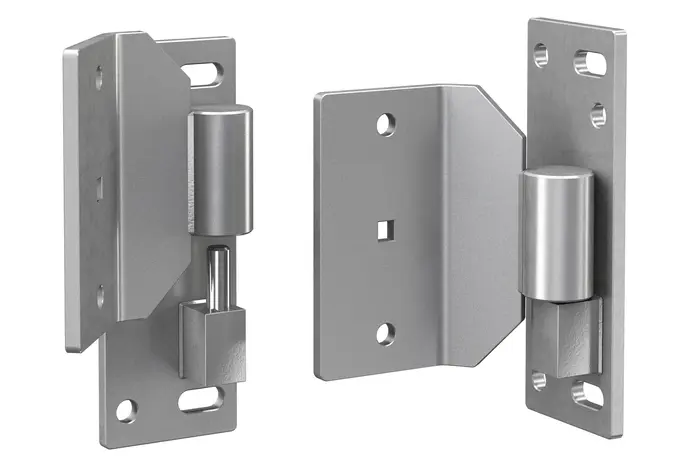 Standard hinges for the Torverk Q-Door FX folding door