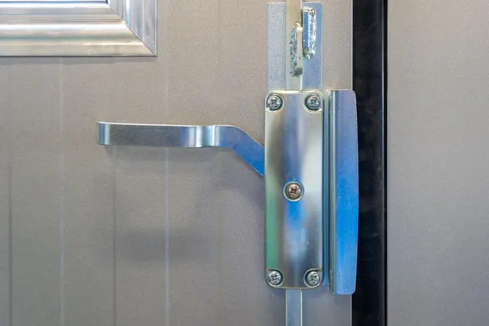 Secure Locking Mechanism on Torverk’s Security-Rated Folding Door